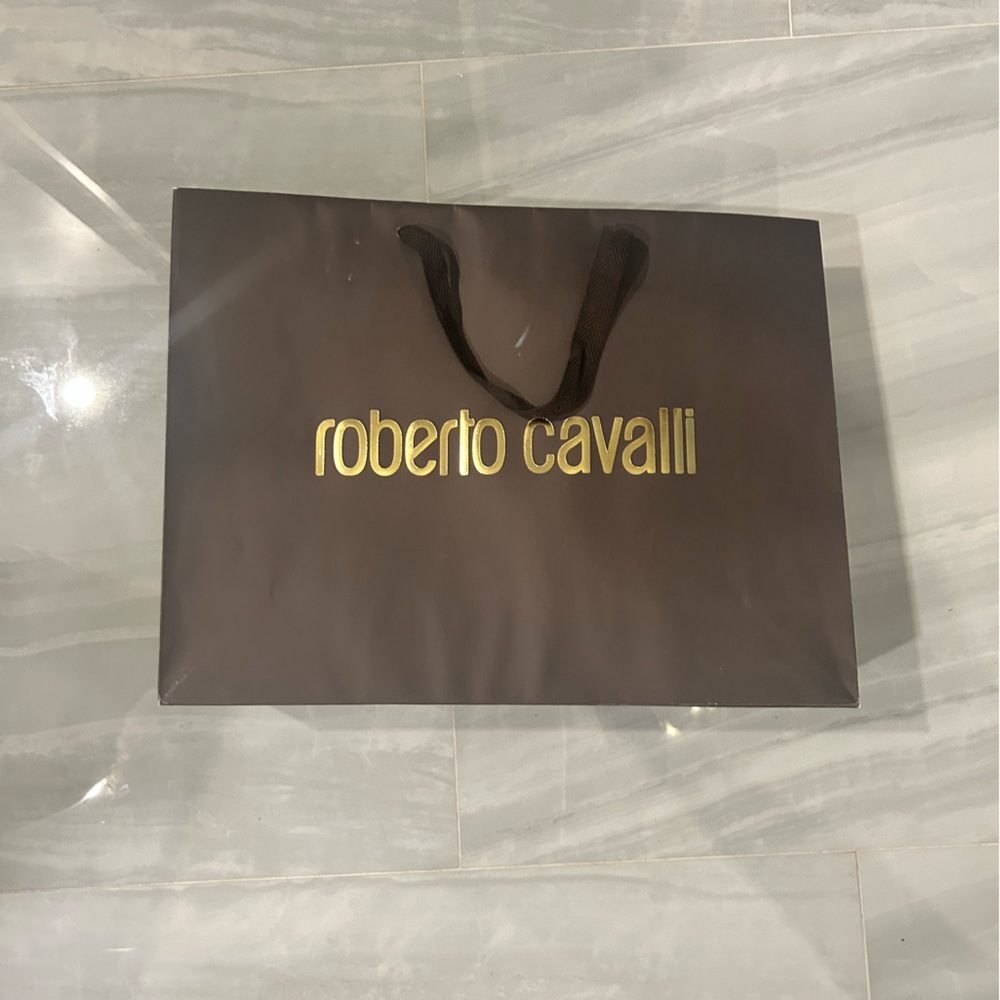 Roberto Cavalli, paper bag